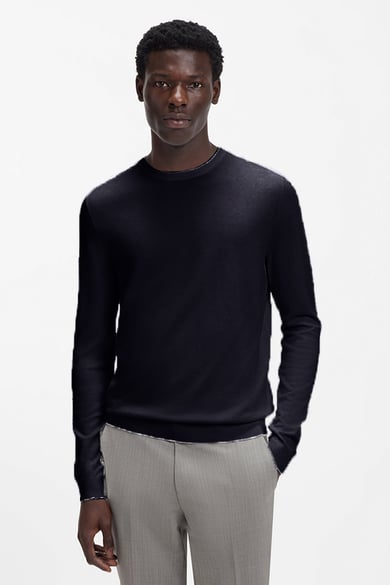 ΠΛΕΚΤΗ ΜΠΛΟΥΖΑ HUGO - 410 ΜΠΛΕ